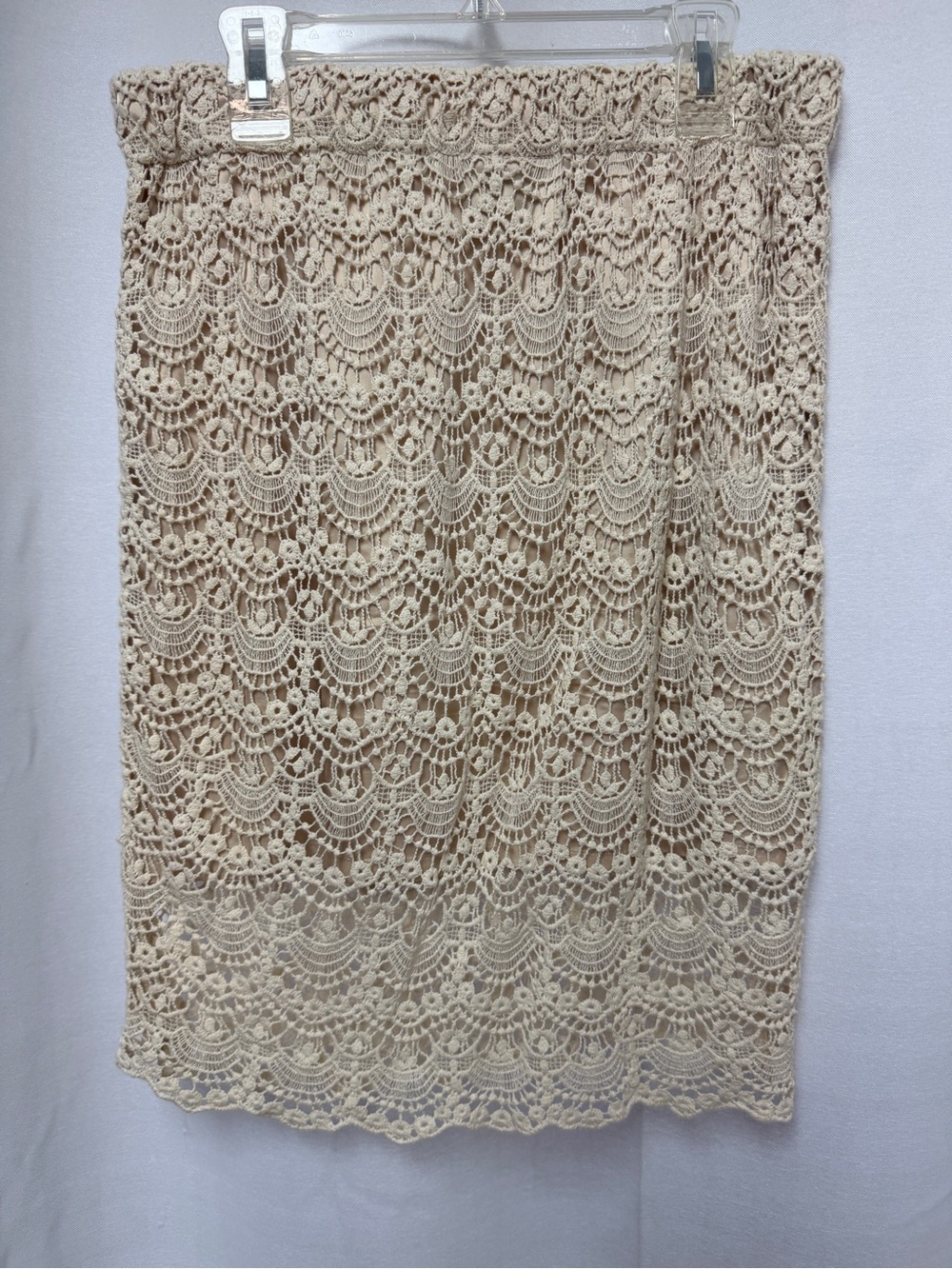 Knee Length Lace Skirt - Picture 6 of 6